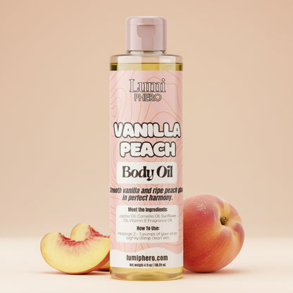 Vanilla Peach Body Oil