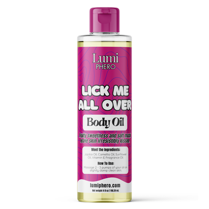 Lick Me All Over Body Oil