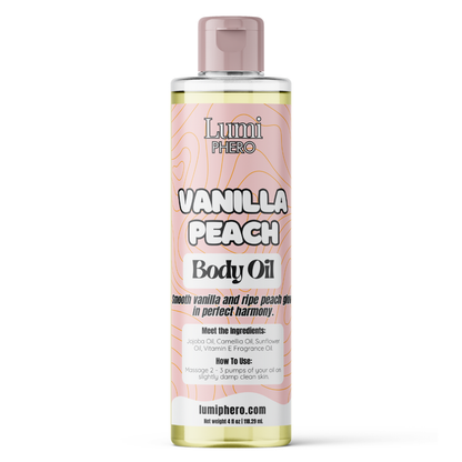 Vanilla Peach Body Oil